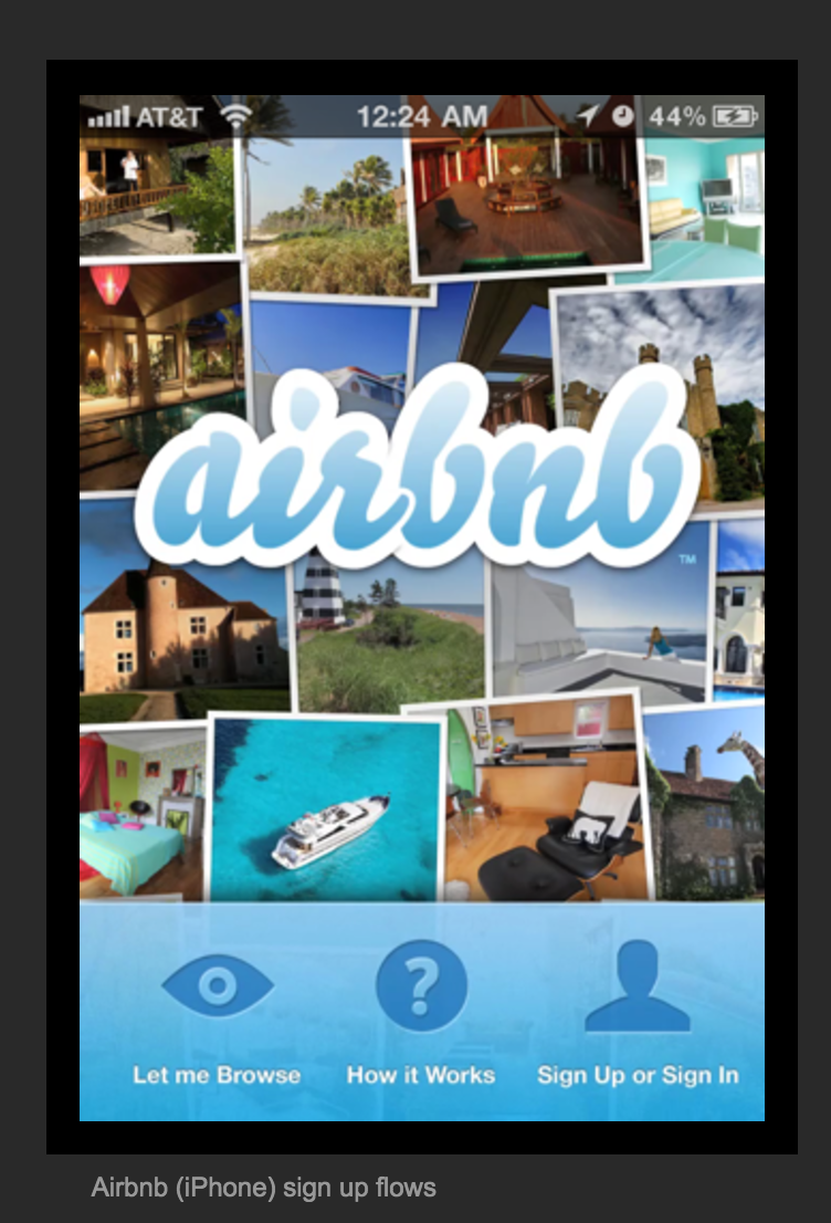 airbnb login